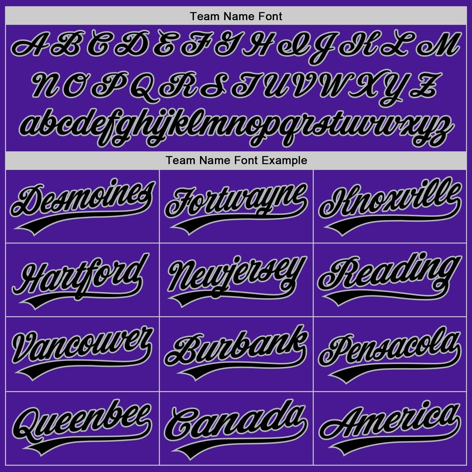 Custom Purple Black-Gray Authentic Throwback Baseball Jersey view 4