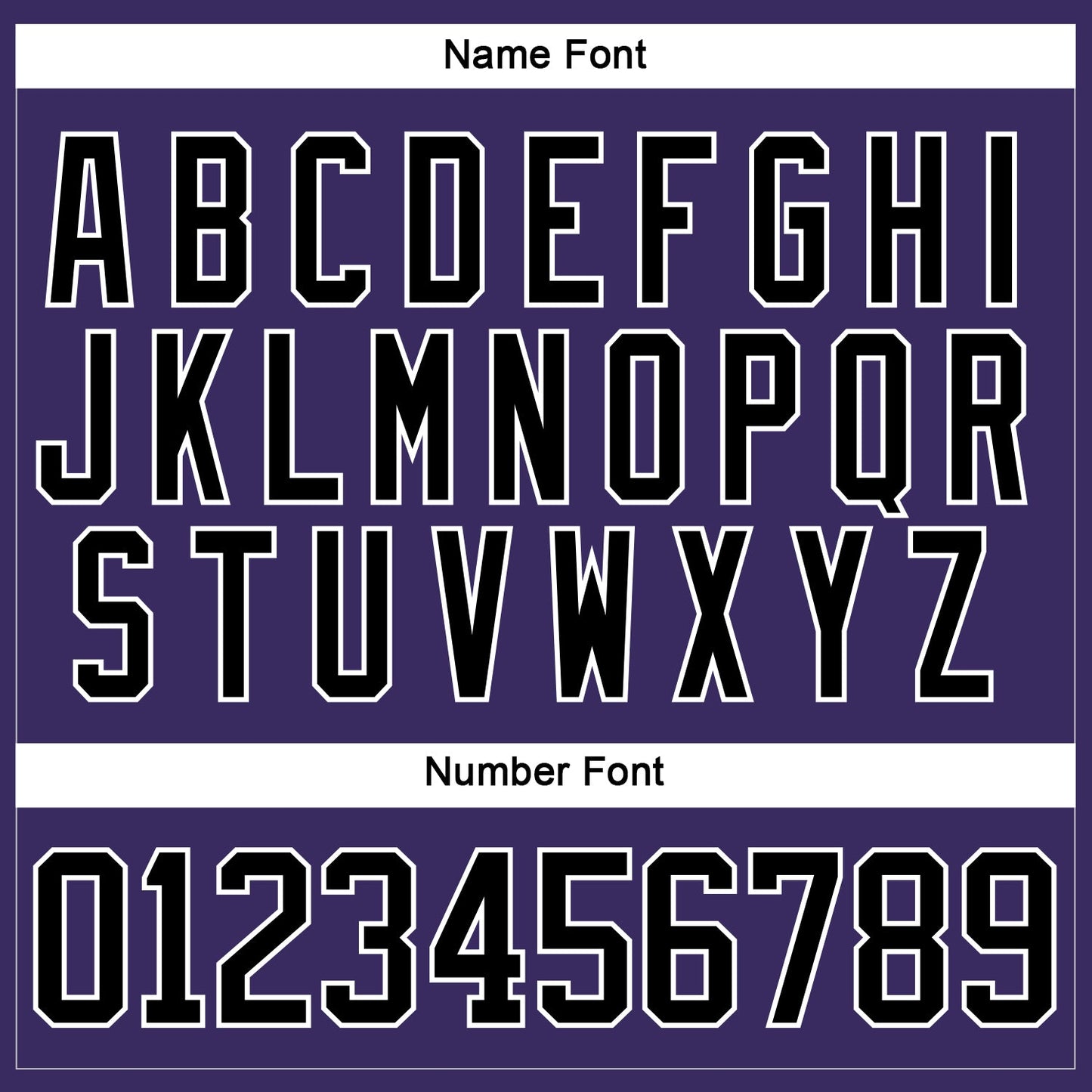 Custom Purple Black-White Hockey Jersey view 5