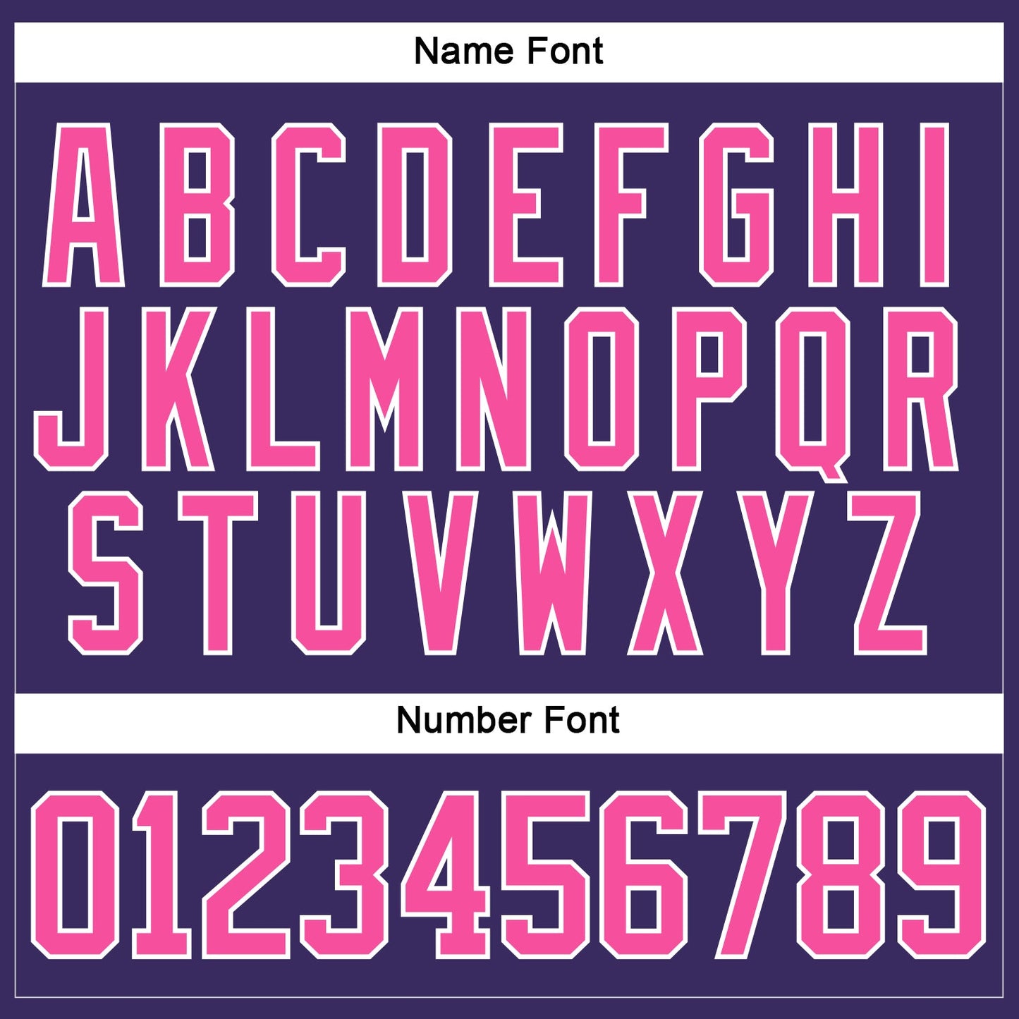 Custom Purple Pink-White Hockey Jersey view 5