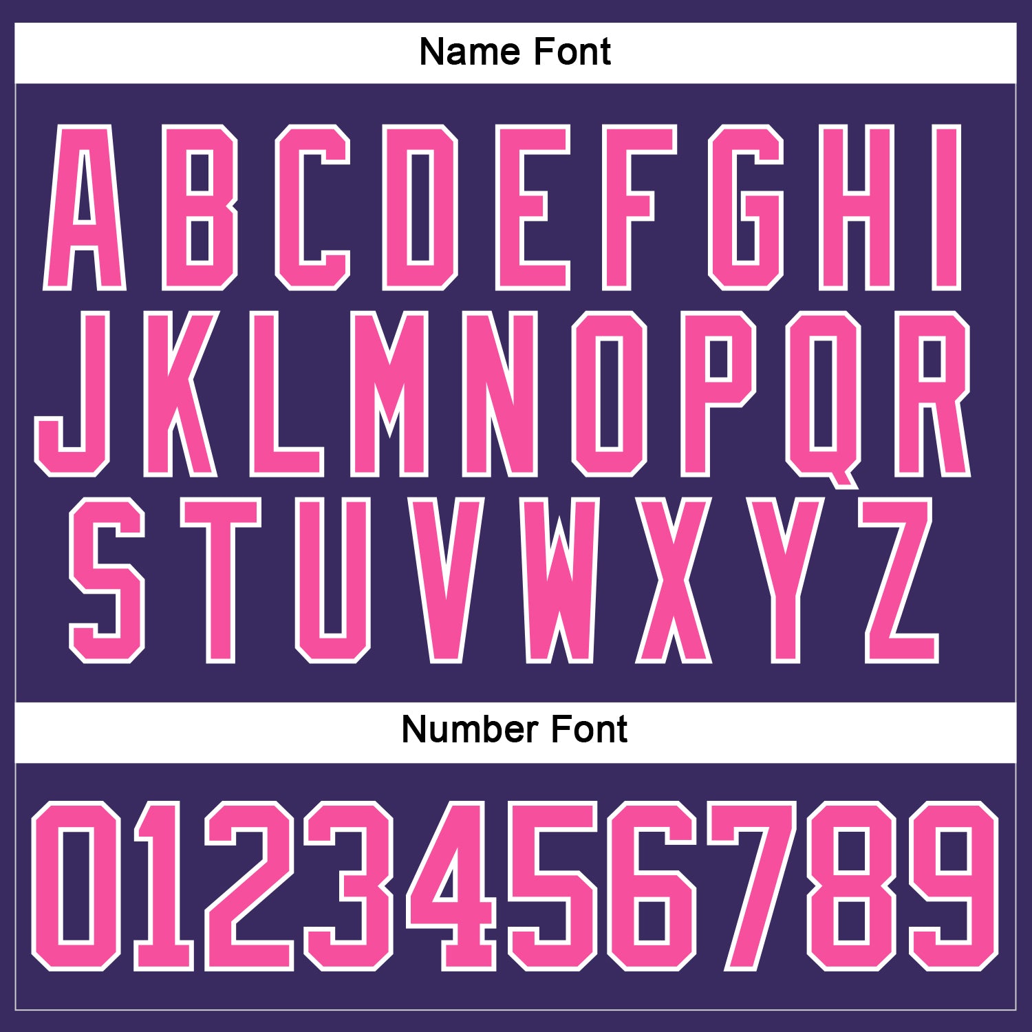 Custom Purple Pink-White Hockey Jersey view 5