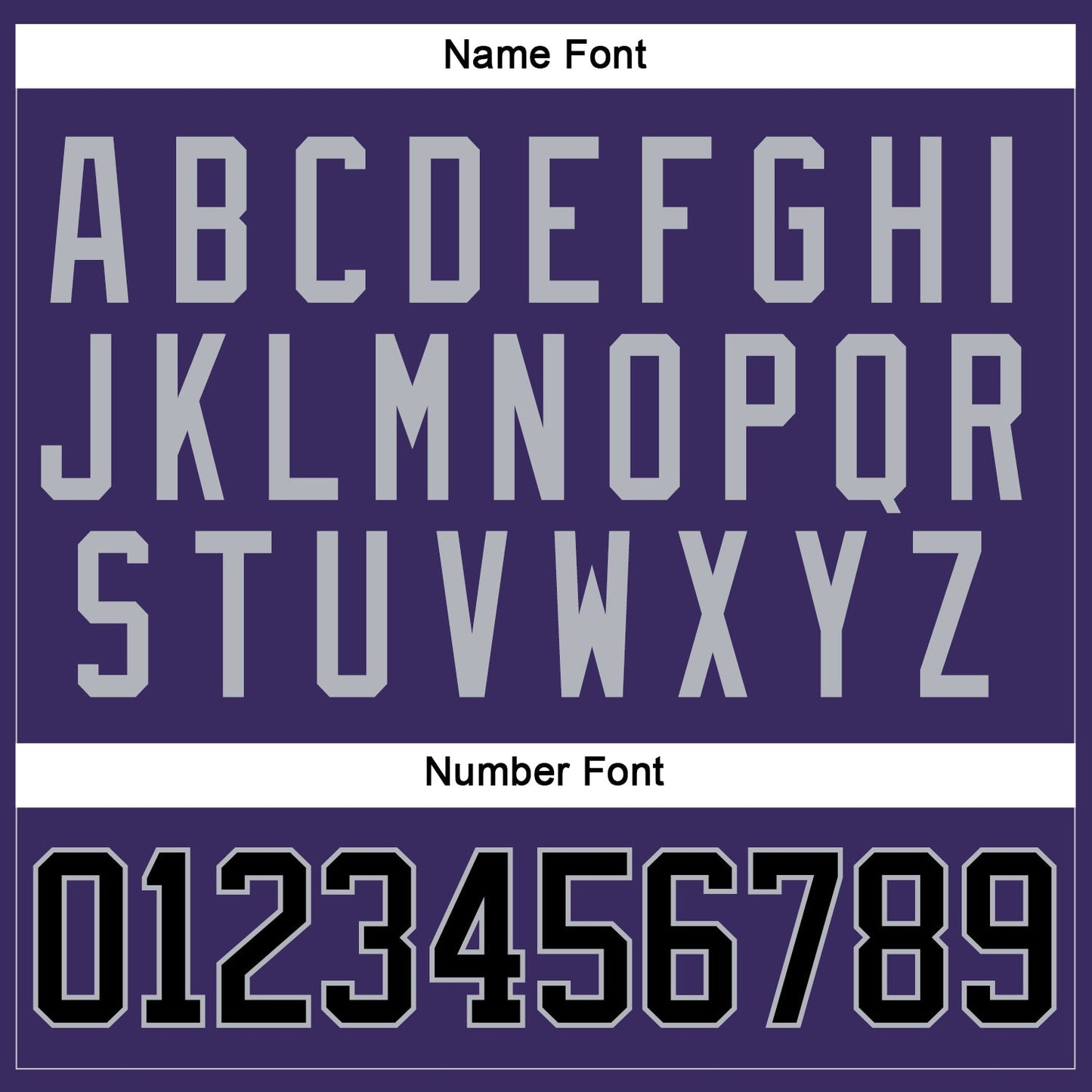Custom Purple Black-Gray Hockey Jersey view 5