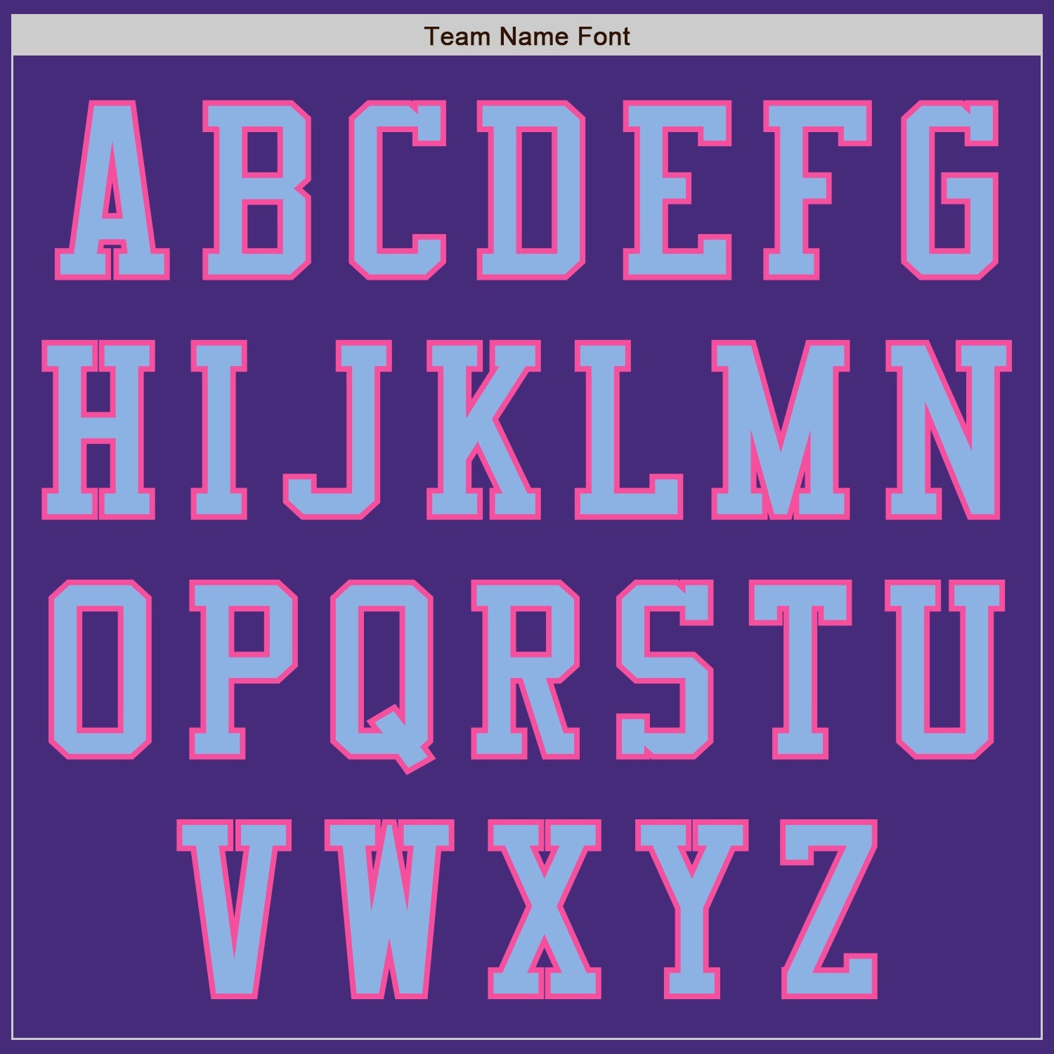 Custom Purple Light Blue-Pink Authentic Baseball Jersey view 7