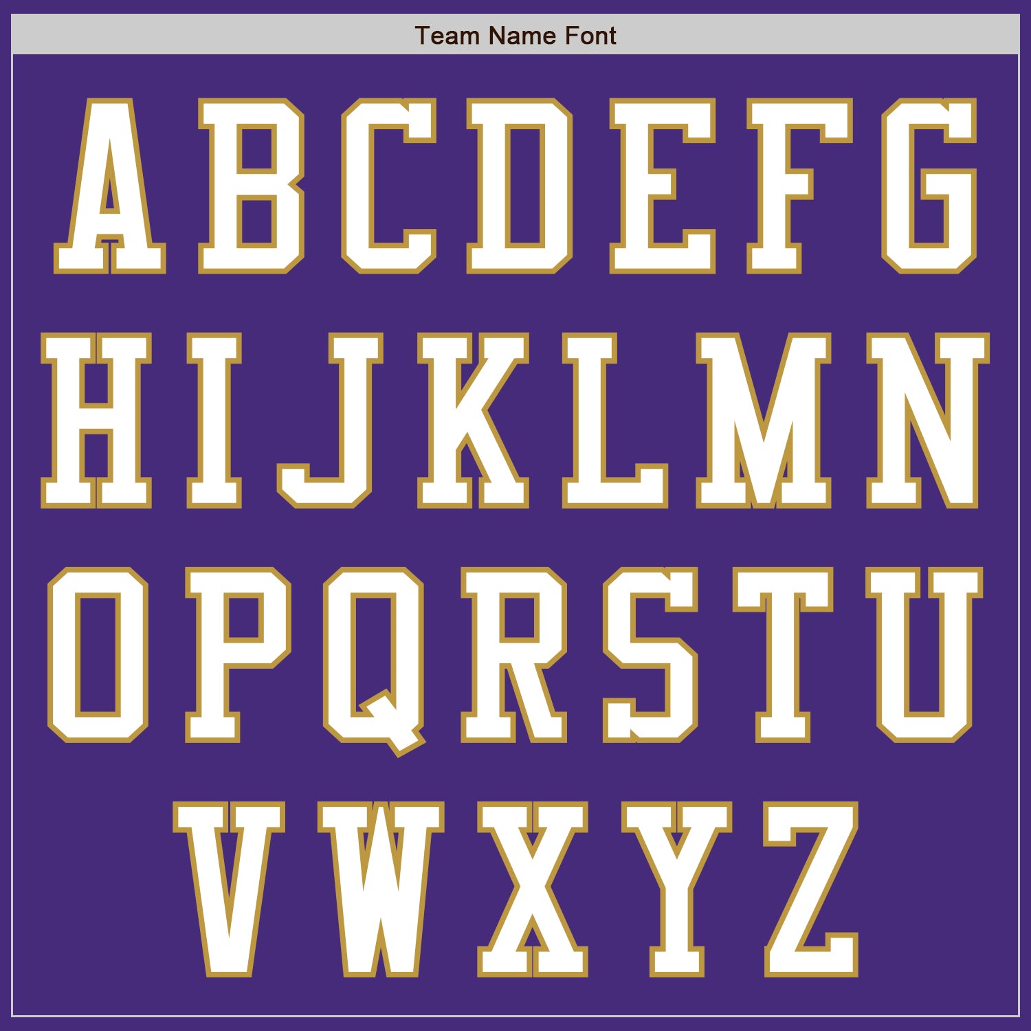 Custom Purple White-Old Gold Authentic Baseball Jersey view 7