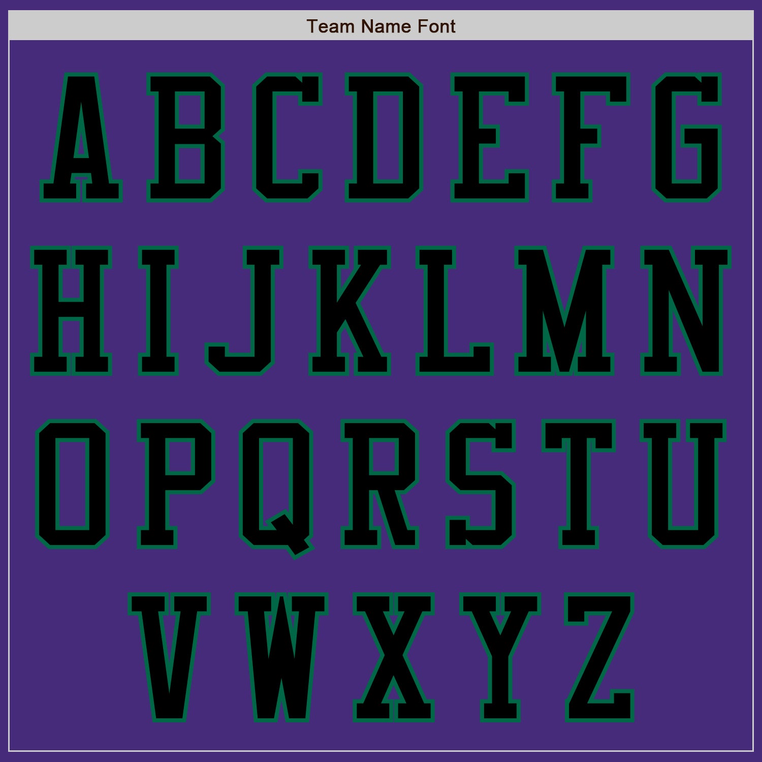Custom Purple Black-Kelly Green Authentic Baseball Jersey view 3
