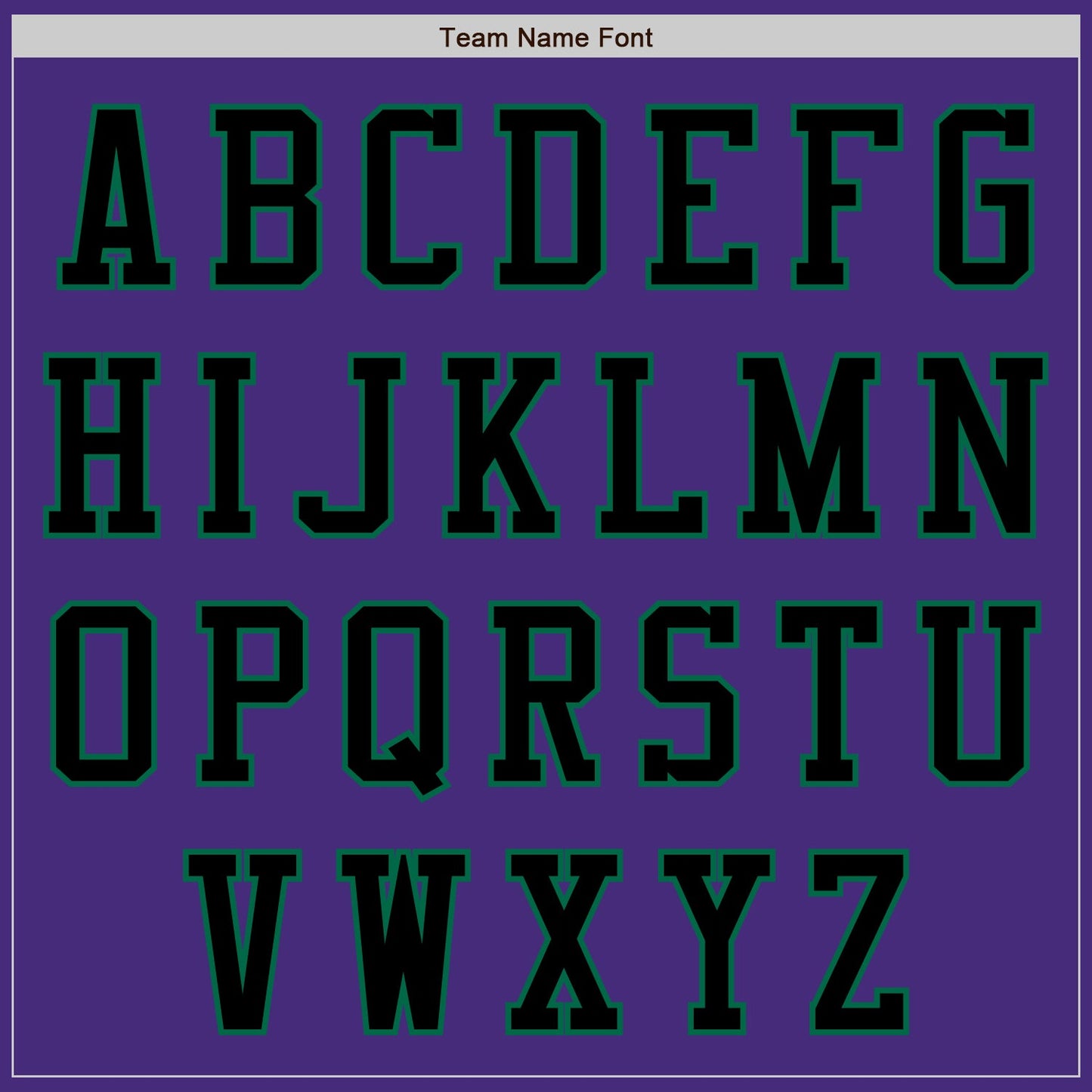 Custom Purple Black-Kelly Green Authentic Baseball Jersey view 7