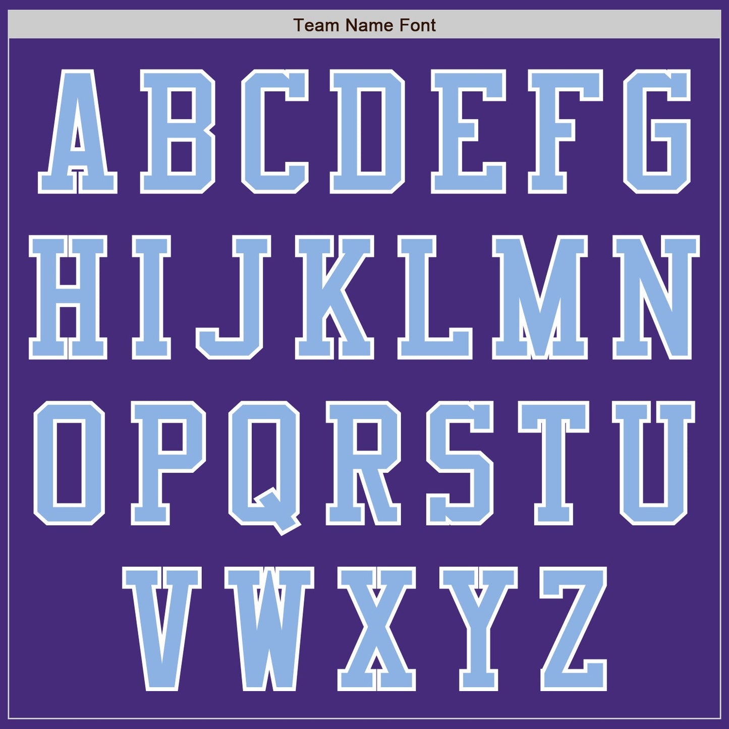 Custom Purple Light Blue-White Authentic Baseball Jersey view 3