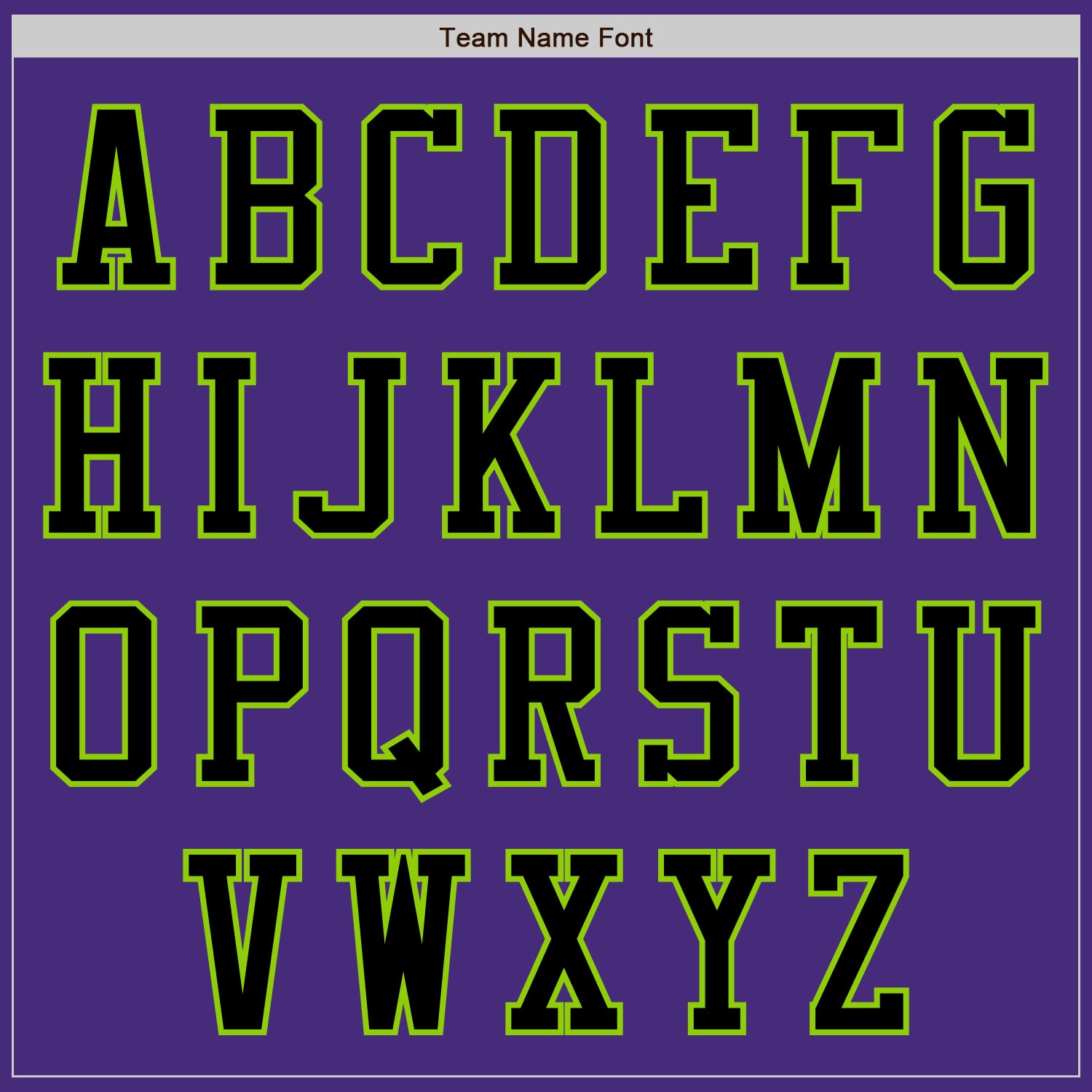 Custom Purple Black-Neon Green Authentic Baseball Jersey view 3