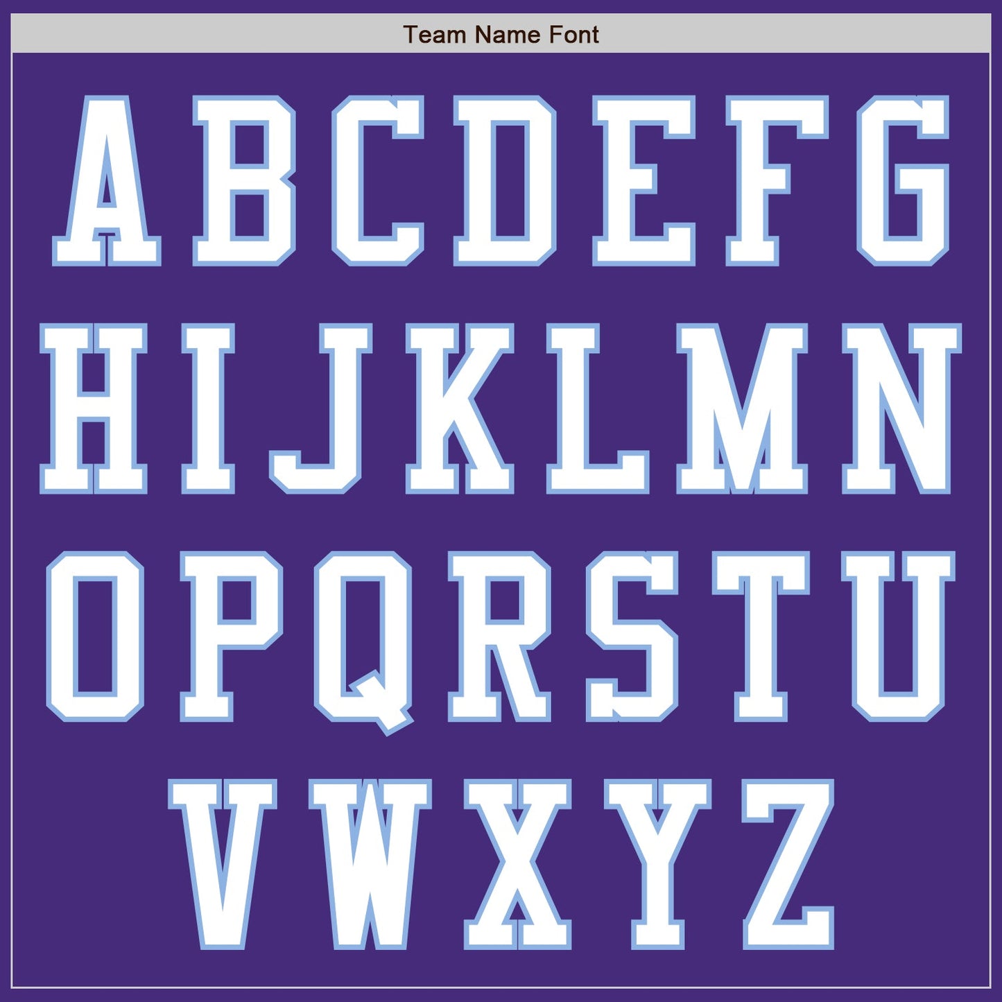 Custom Purple White-Light Blue Authentic Baseball Jersey view 7