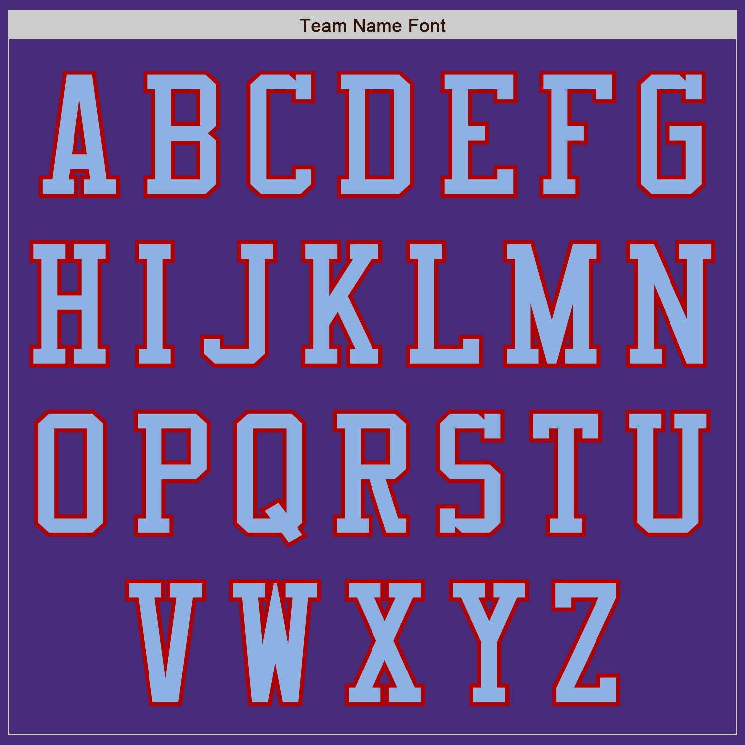 Custom Purple Light Blue-Red Authentic Baseball Jersey view 7