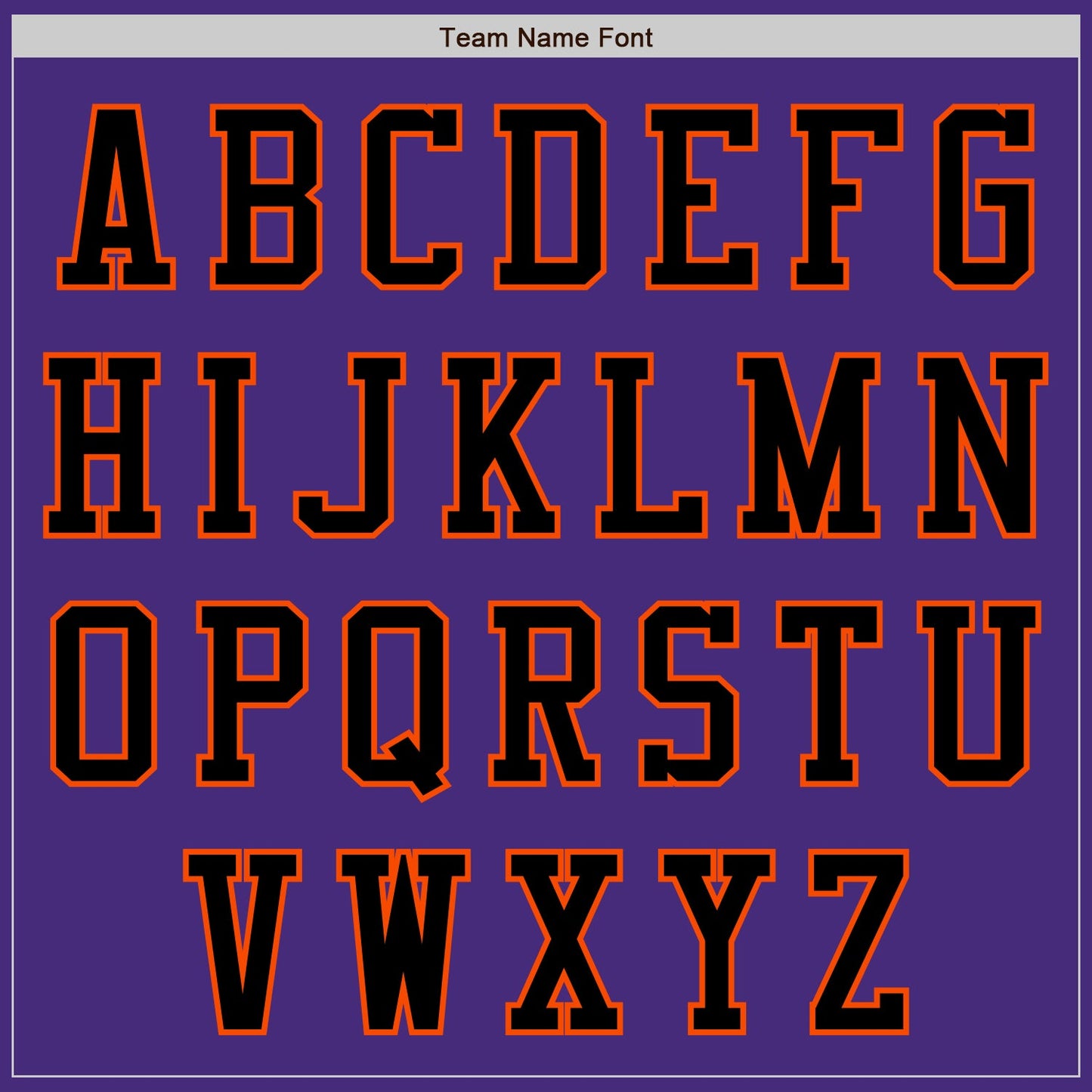 Custom Purple Black-Orange Authentic Baseball Jersey view 7