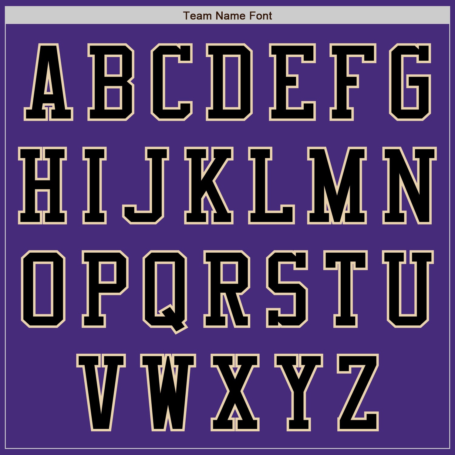 Custom Purple Black-City Cream Authentic Baseball Jersey view 3