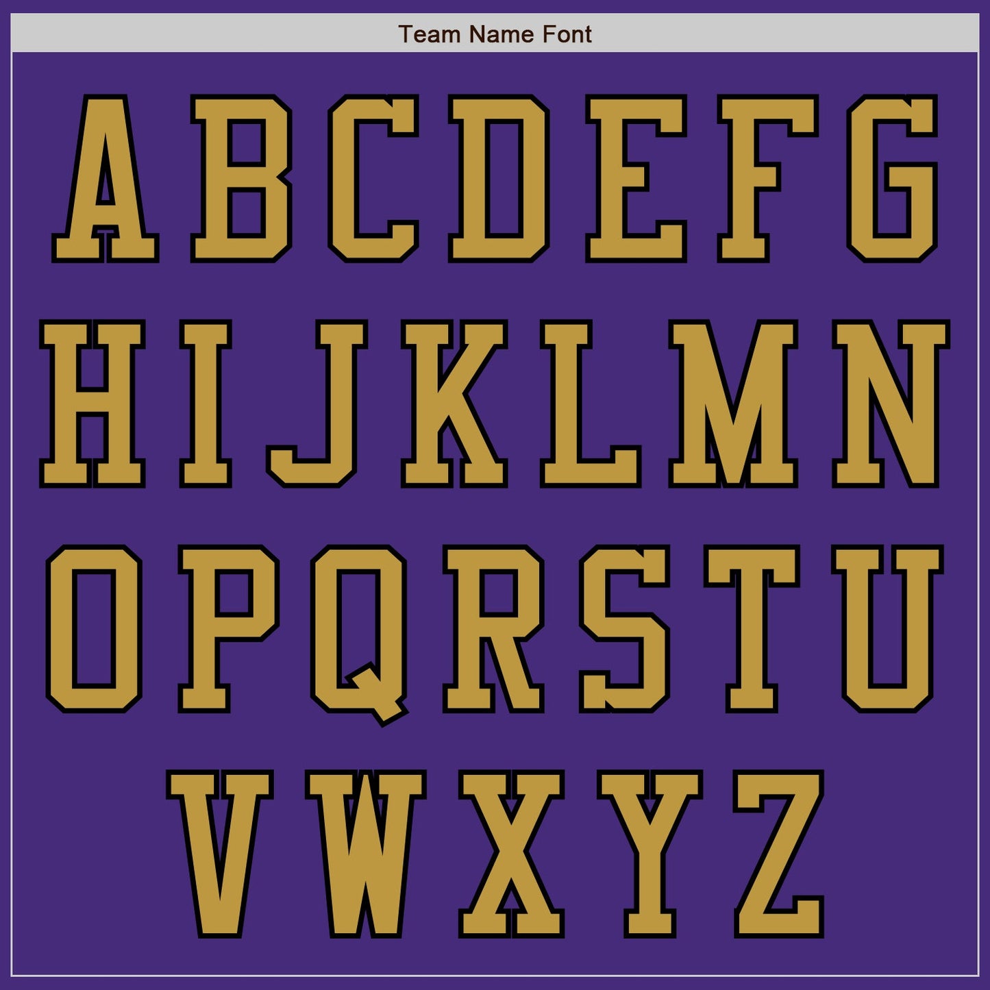 Custom Purple Black-Old Gold Authentic Baseball Jersey view 7