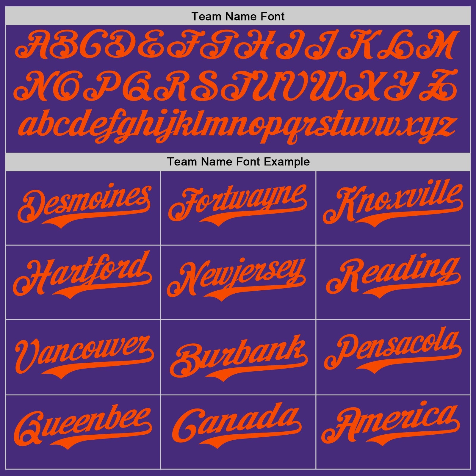 Custom Purple Orange Authentic Baseball Jersey view 4