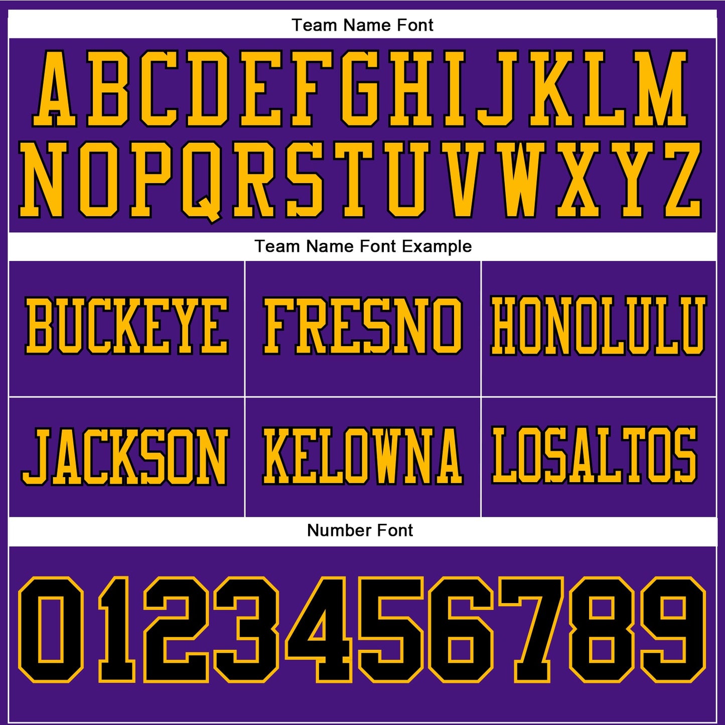 Custom Purple Black-Gold Authentic Football Jersey view 4