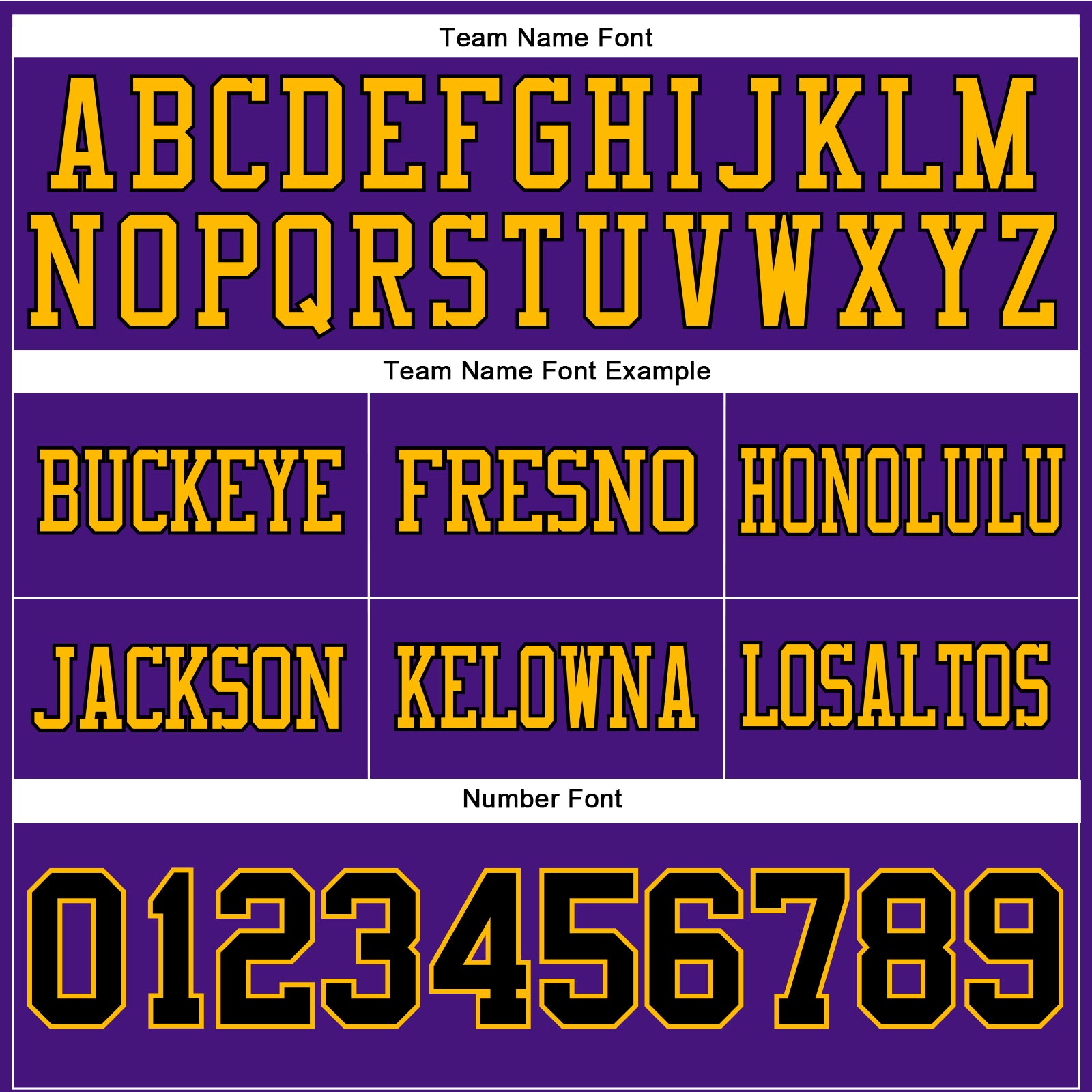 Custom Purple Black-Gold Authentic Football Jersey view 4