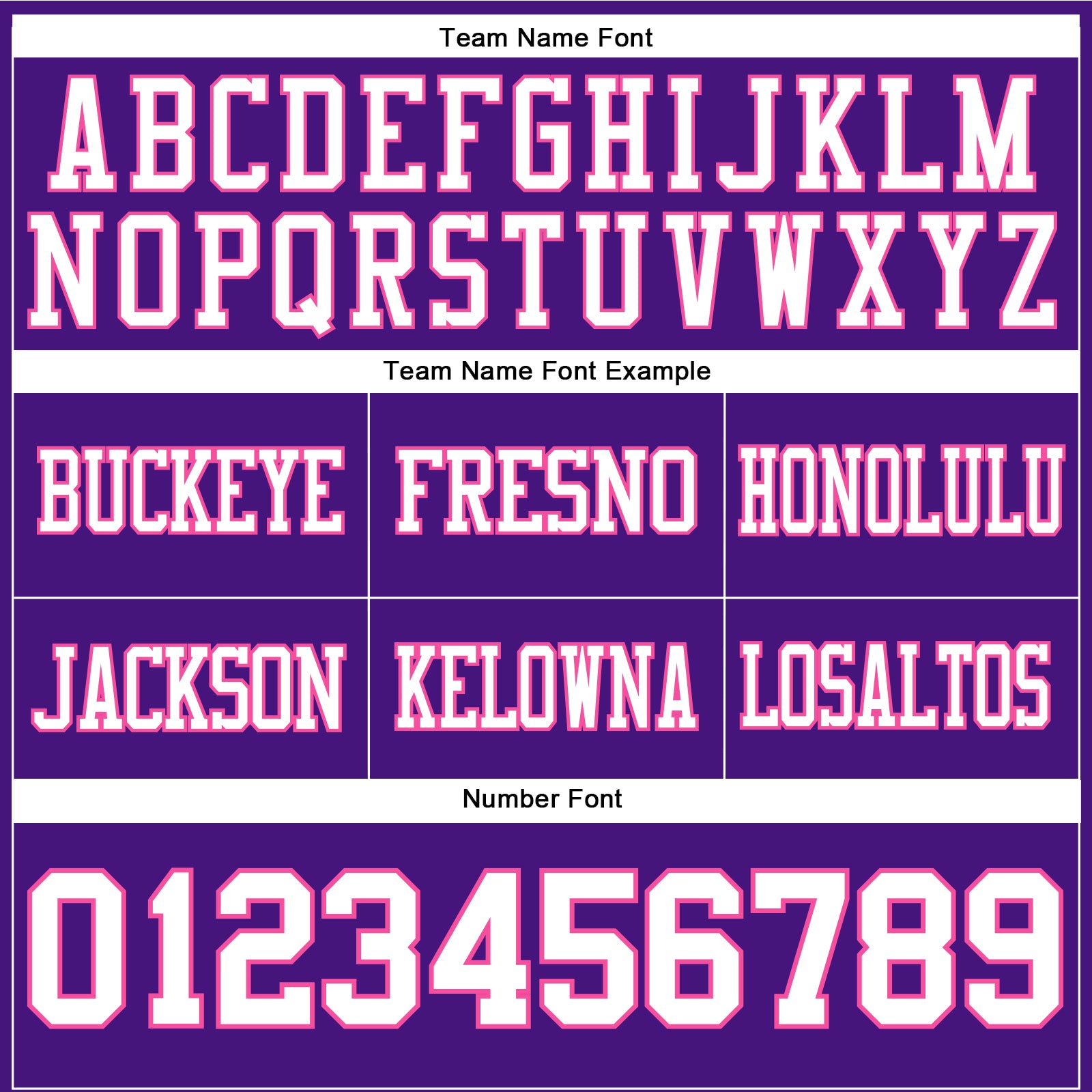 Custom Purple White-Pink Authentic Football Jersey view 4