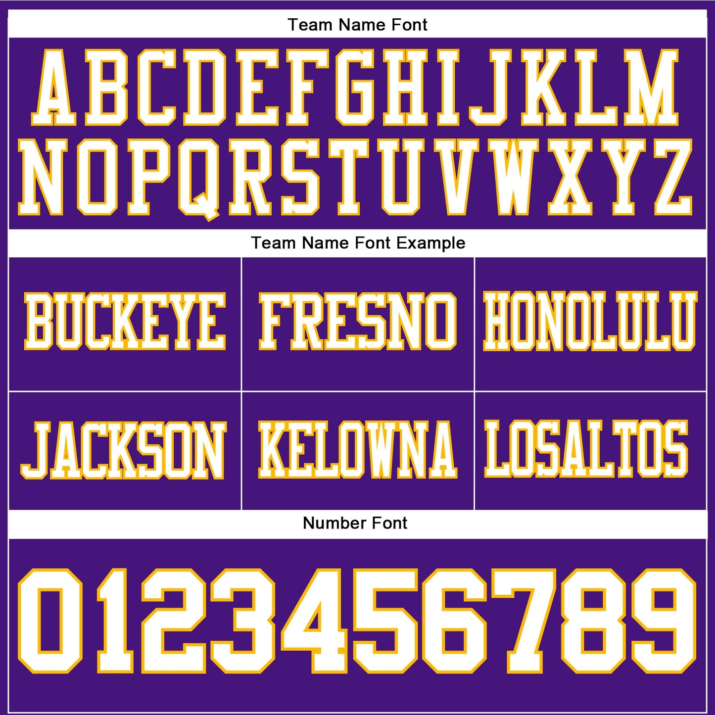 Custom Purple White-Gold Authentic Football Jersey view 4