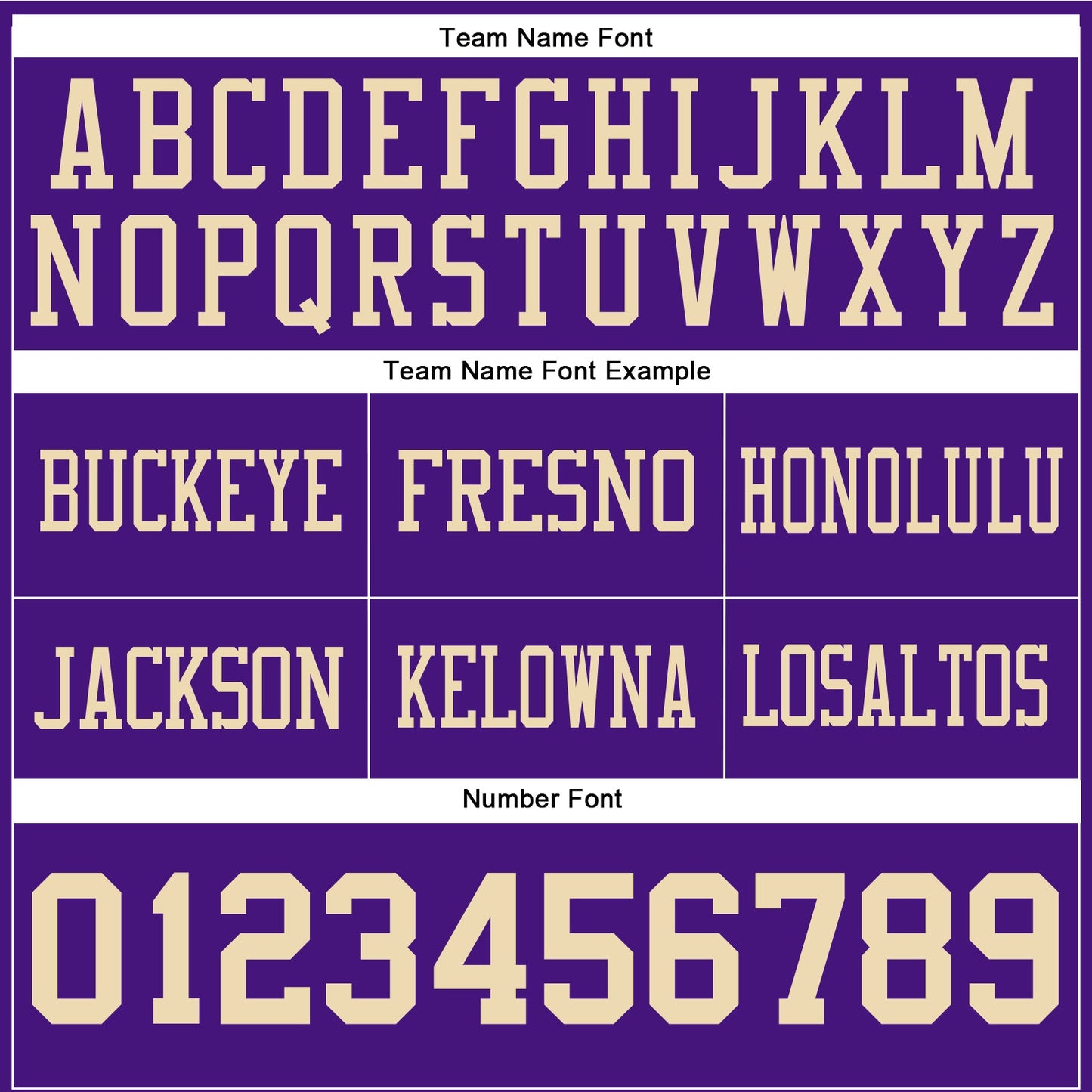 Custom Purple Cream Authentic Football Jersey view 4