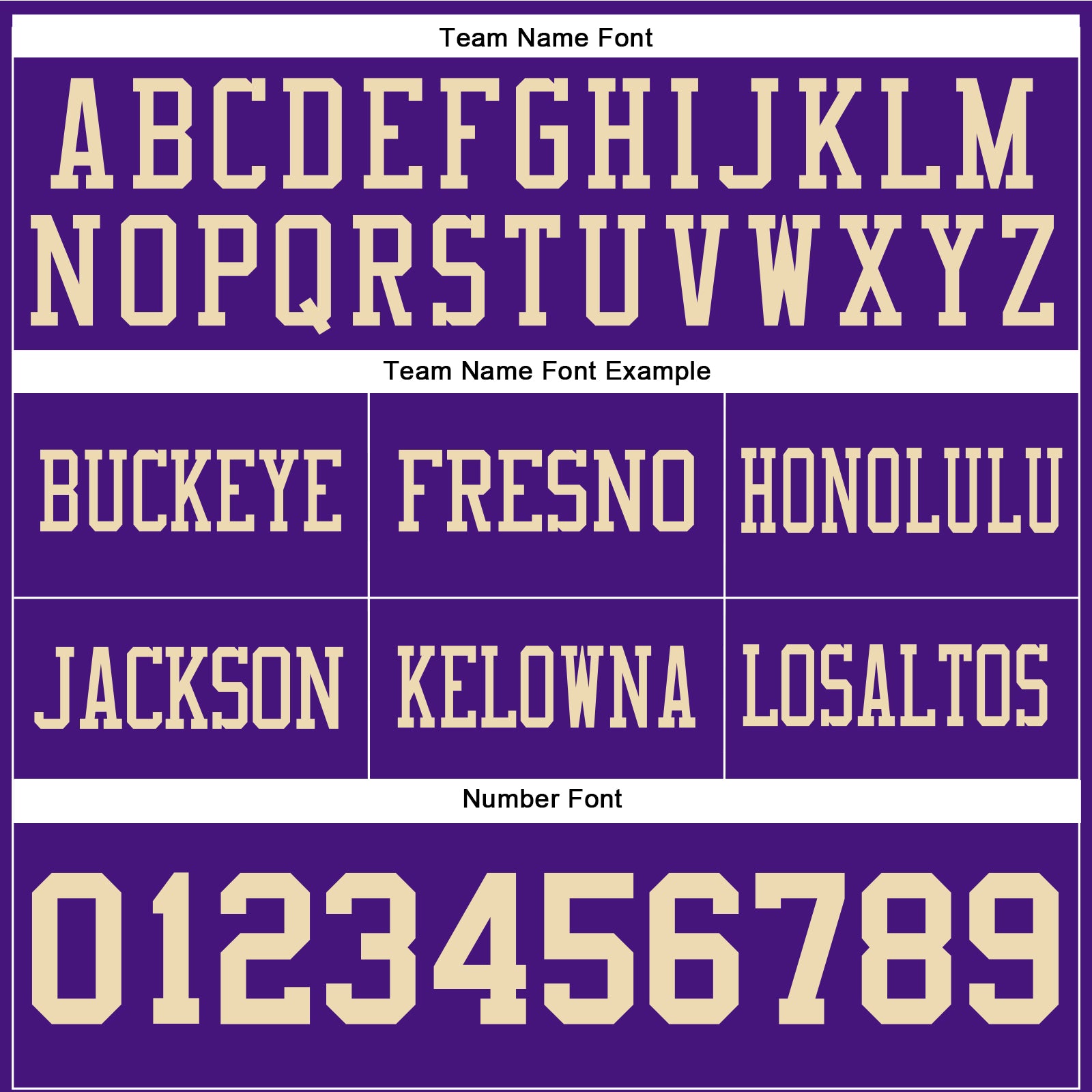 Custom Purple Cream Authentic Football Jersey view 4