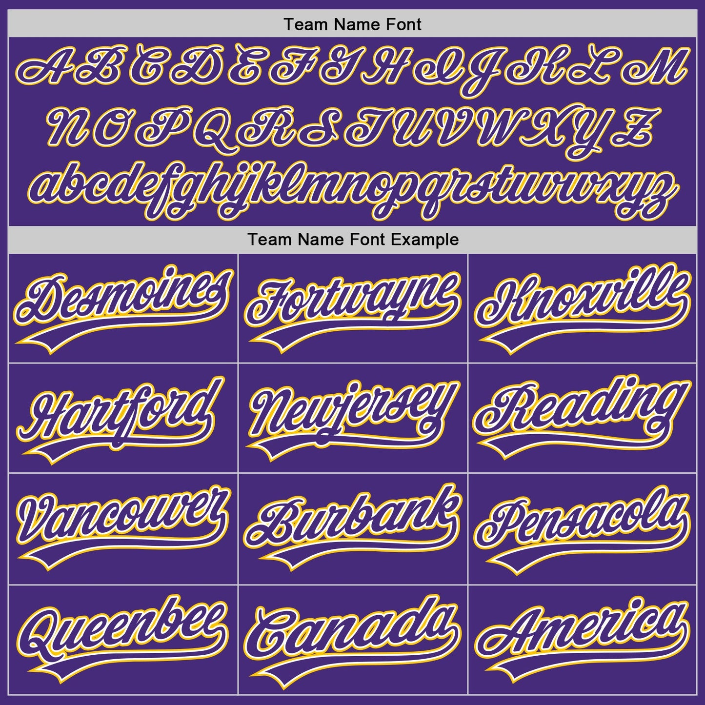 Custom Purple White-Yellow Authentic Baseball Jersey view 4