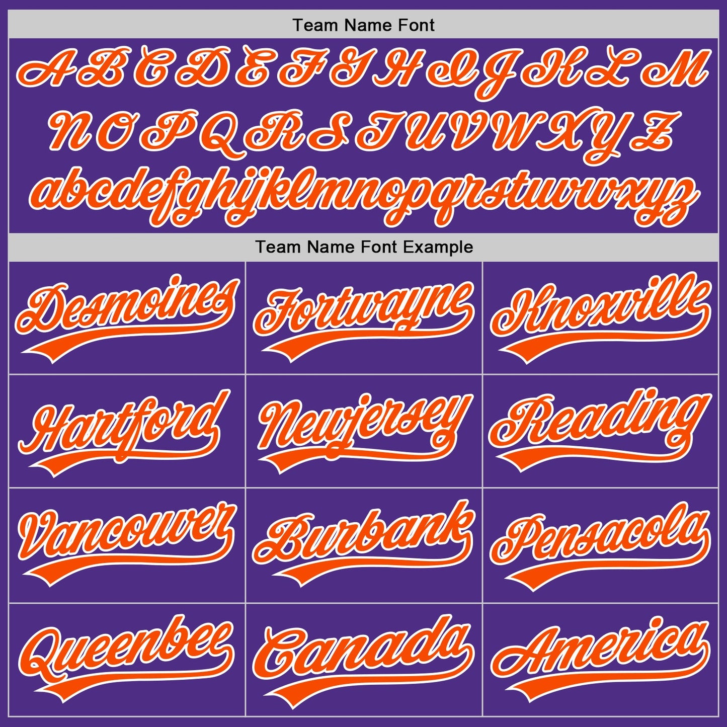 Custom Stitched Purple Orange-White Baseball Pullover Sweatshirt Hoodie view 3