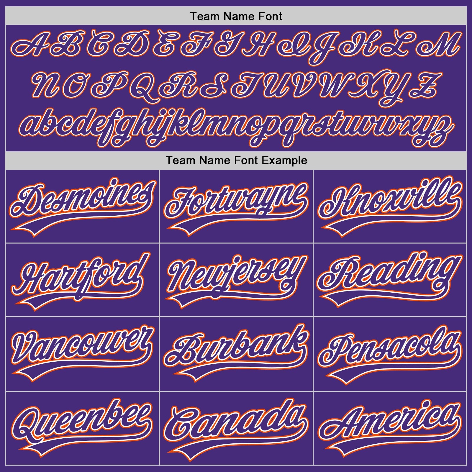 Custom Purple White-Orange Authentic Baseball Jersey view 4