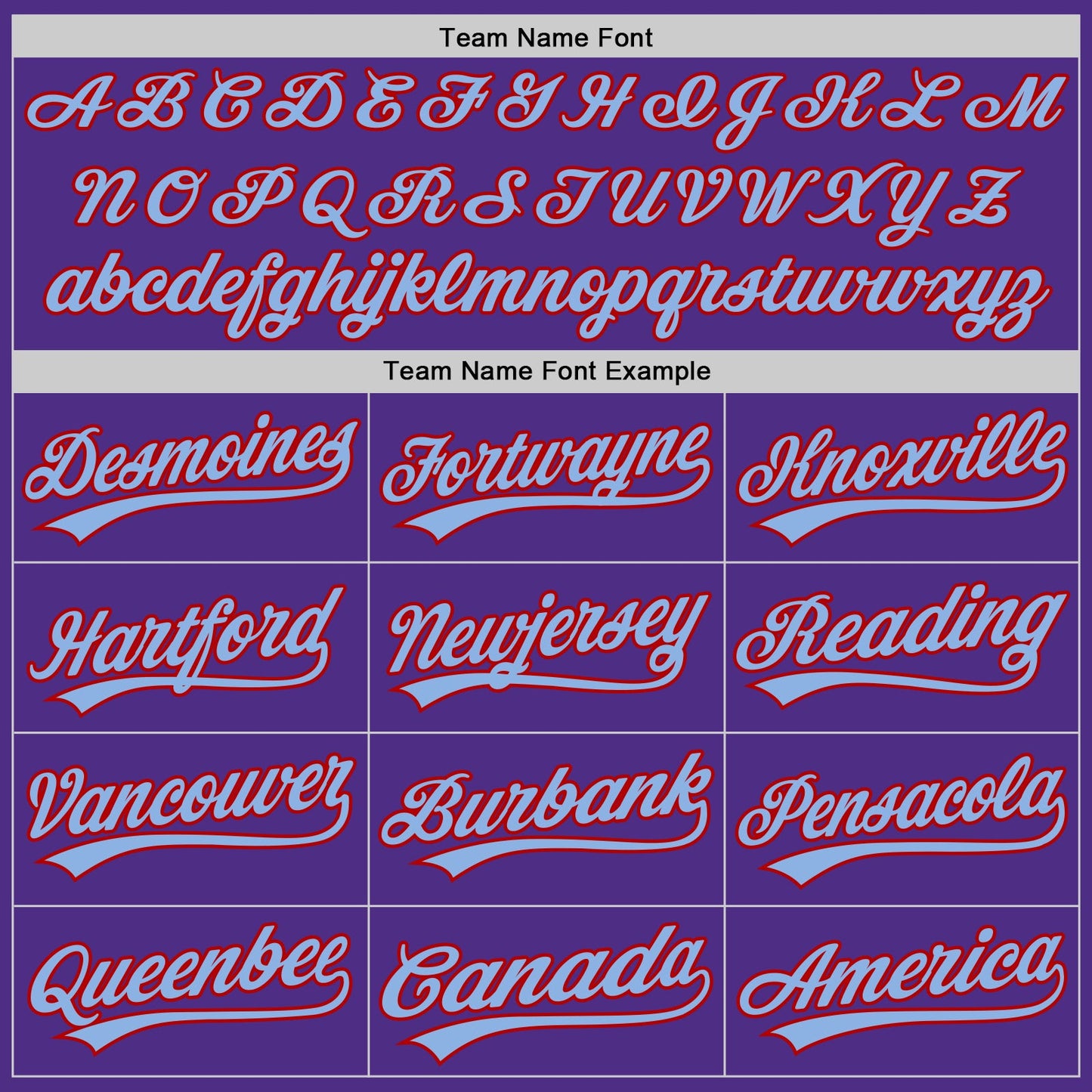 Custom Stitched Purple Light Blue-Red Baseball Pullover Sweatshirt Hoodie view 3