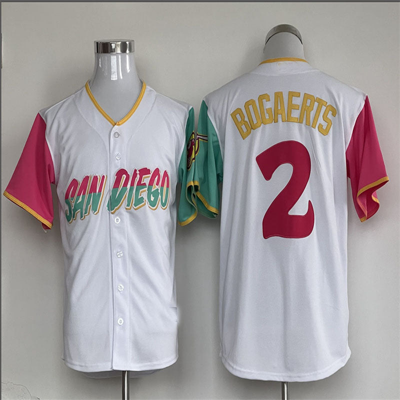 San Diego Padres #2 Xander Bogaerts Cool Base City Connect Stitched Jersey Baseball Jerseys - Main View