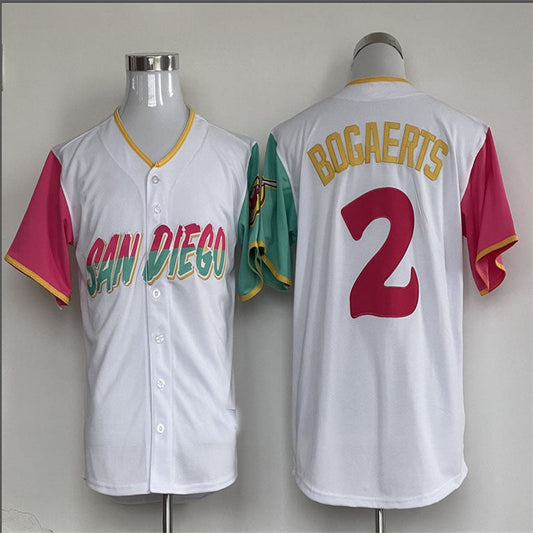 San Diego Padres #2 Xander Bogaerts Cool Base City Connect Stitched Jersey Baseball Jerseys - Main View