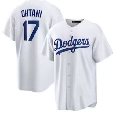 Baseball Jerseys Los Angeles Dodgers #17 Clayton Kershaw White Home Replica Player Name Jersey - Main View