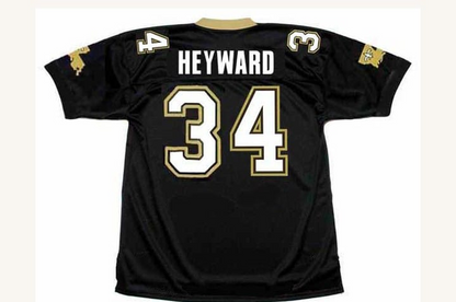 NO.Saints #34 Heyward Mitchell & Ness Stitched American Football Jerseys view 2