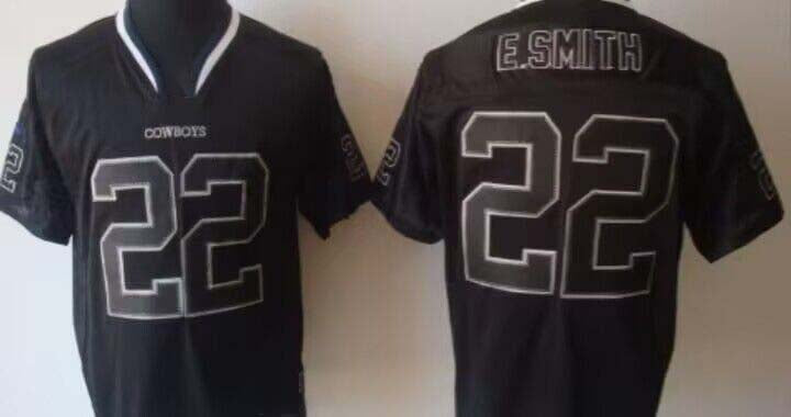 D.Cowboys #22 Emmitt Smith Navy Limited Jersey Stitched American Football Jerseys - Main View