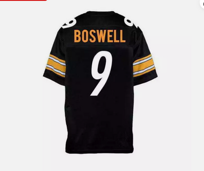 P.Steelers  #9 Chris Boswell Game Jersey - Black - Main View