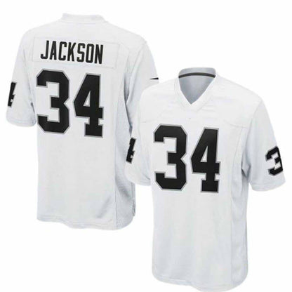 LV.Raiders #34 Bo Jackson Game Stitched American Football Jerseys - Main View