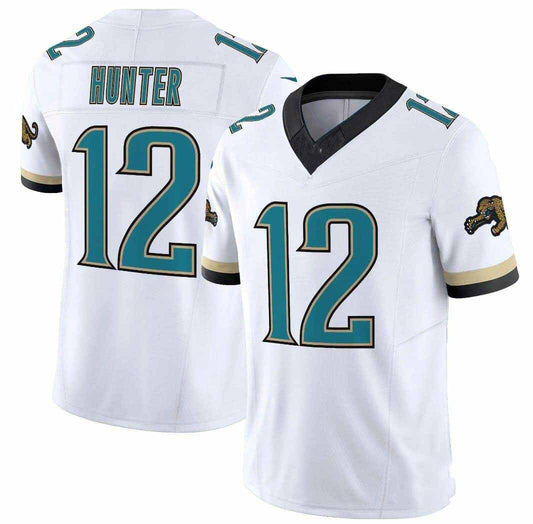 J.Jaguars #12 Travis Hunter White F.U.S.E. Football Jerseys - Main View