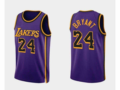 LA.Lakers #24 Kobe Bryant 2022-23 Statement Edition Purple Stitched American Basketball Jersey - Main View