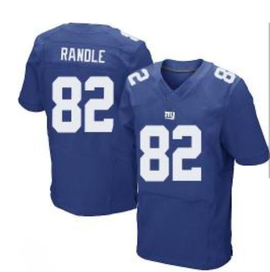 NY.Giants #82 Rueben Randle Royal Game Player Jersey Stitched American Football Jerseys - Main View