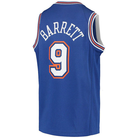 NY.Knicks #9 RJ Barrett Jordan Brand  2020-21 Swingman Player Jersey Statement Edition Stitched American Basketball Jersey - Main View