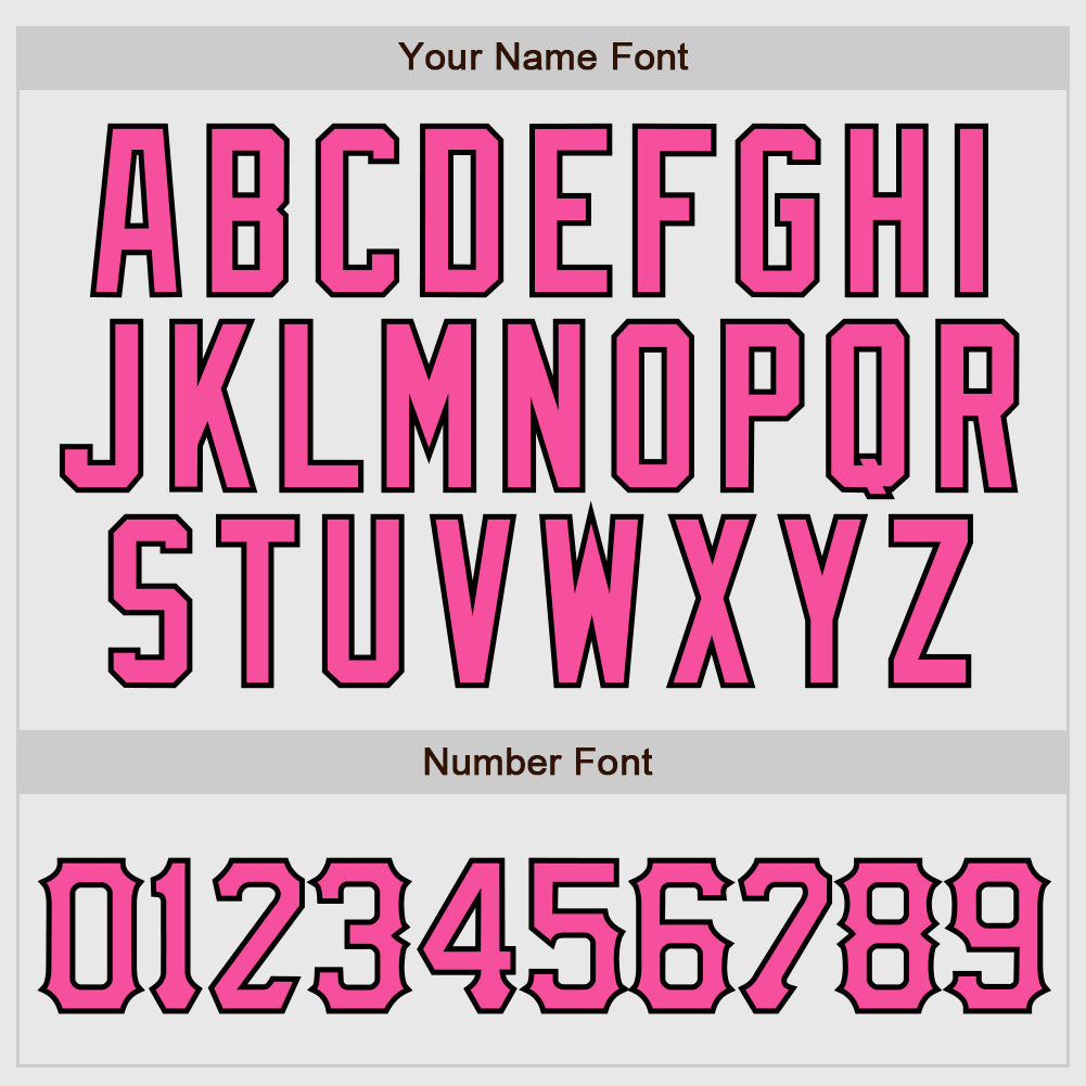 Custom White Black Pinstripe Pink-Black Authentic Raglan Sleeves Baseball Jersey view 4