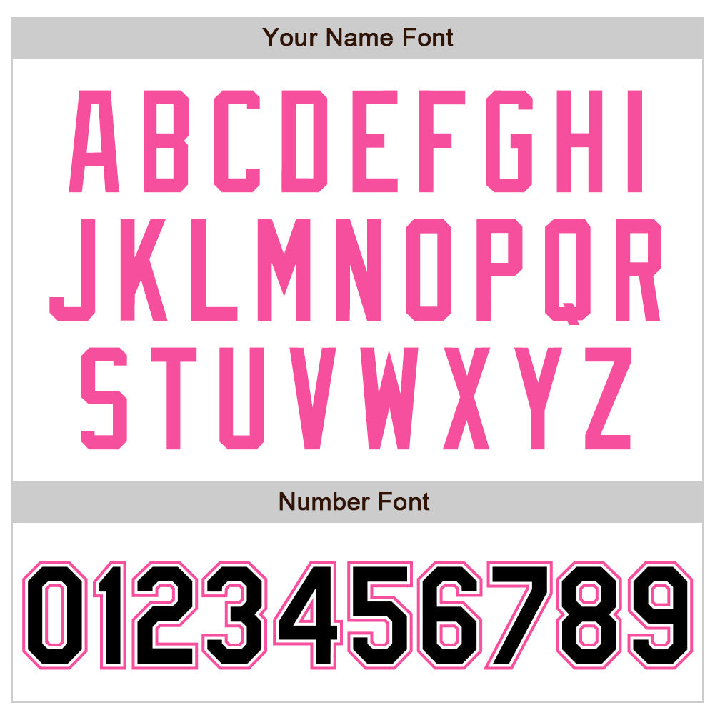 Custom White Black-Pink Authentic Raglan Sleeves Baseball Jersey view 5