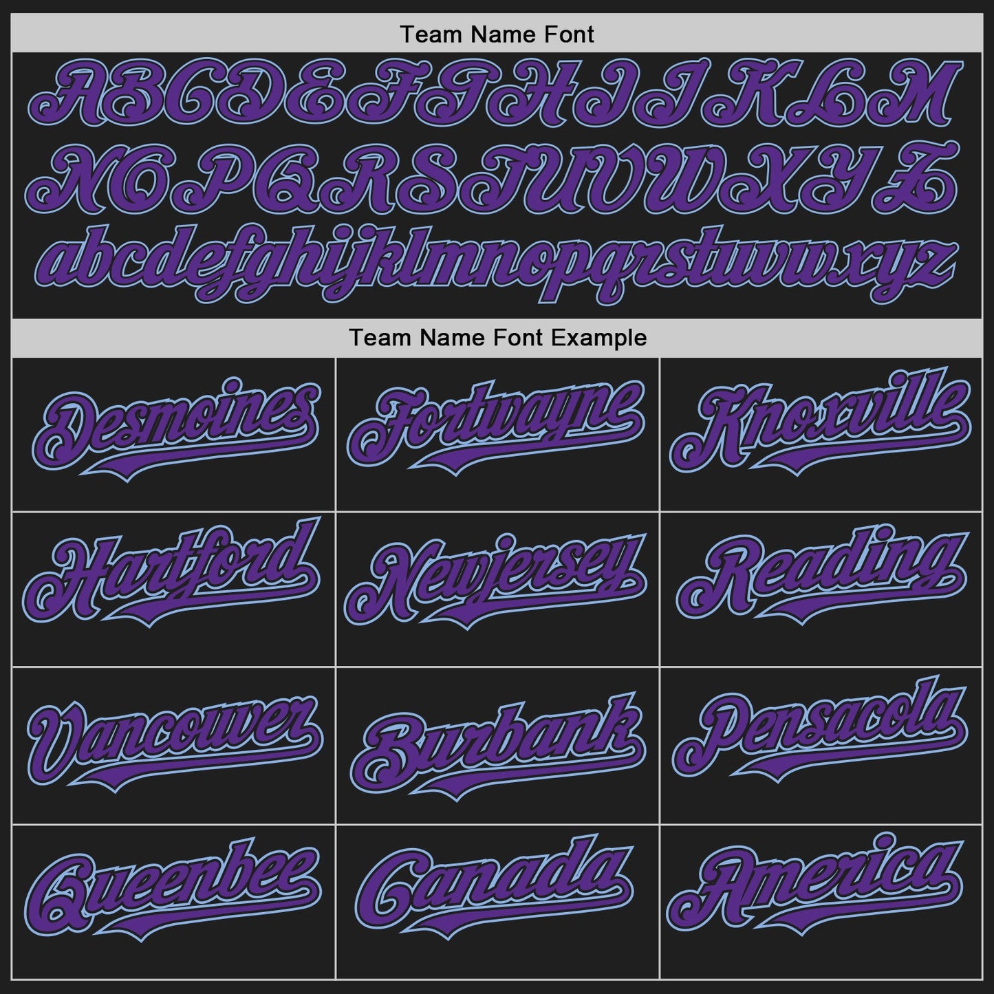 Custom Black Purple-Light Blue Authentic Raglan Sleeves Baseball Jersey view 4
