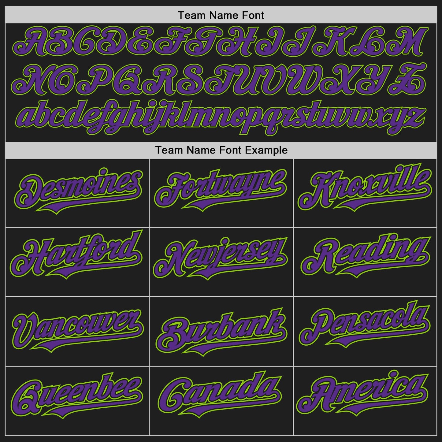 Custom Black Purple-Neon Green Authentic Raglan Sleeves Baseball Jersey view 5