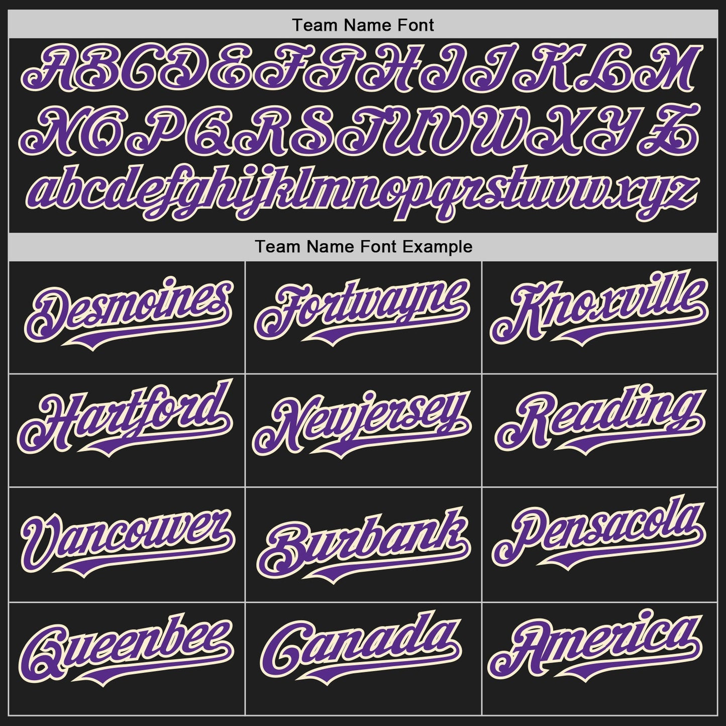 Custom Black Purple-Cream Authentic Raglan Sleeves Baseball Jersey view 4