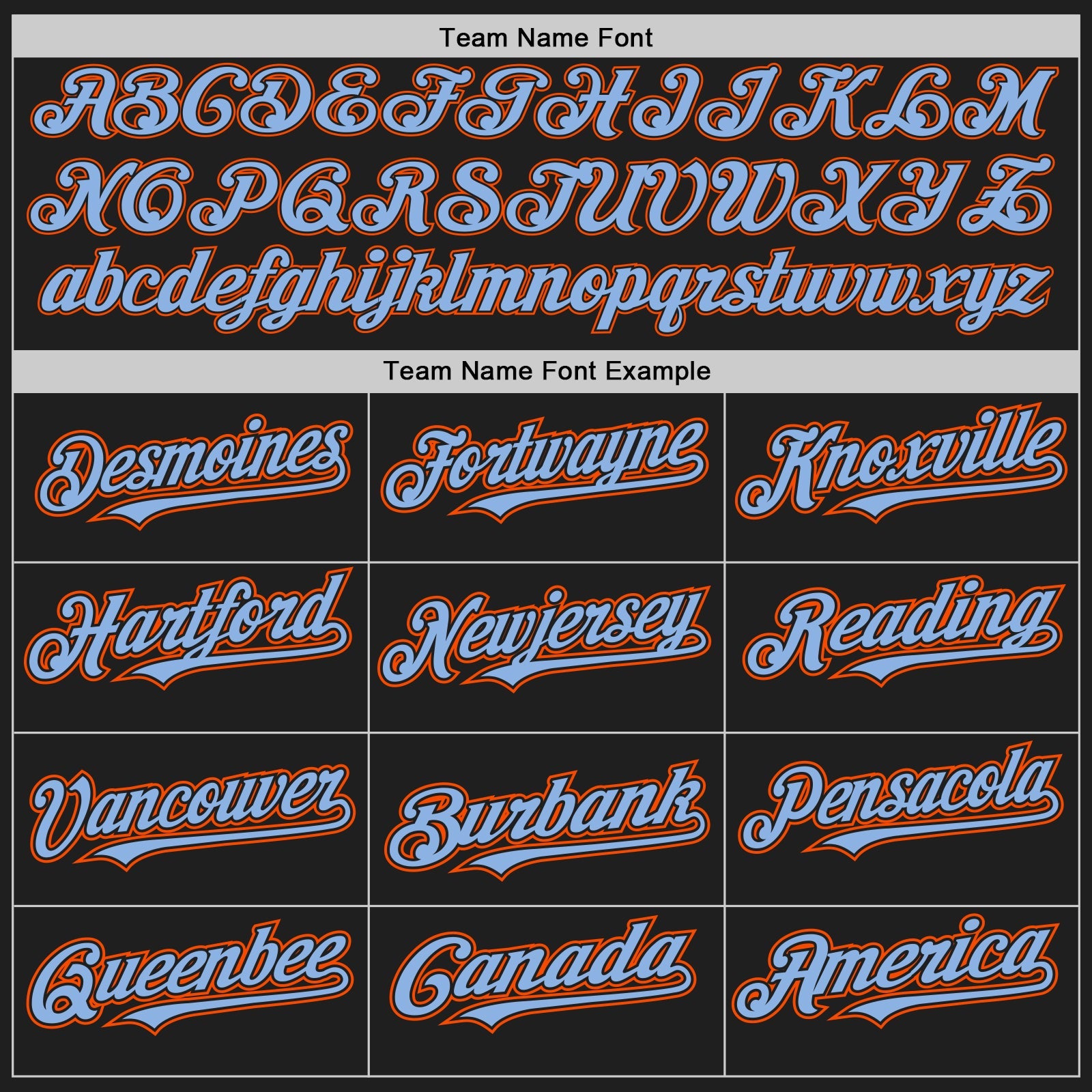 Custom Black Light Blue-Orange Authentic Raglan Sleeves Baseball Jersey view 4
