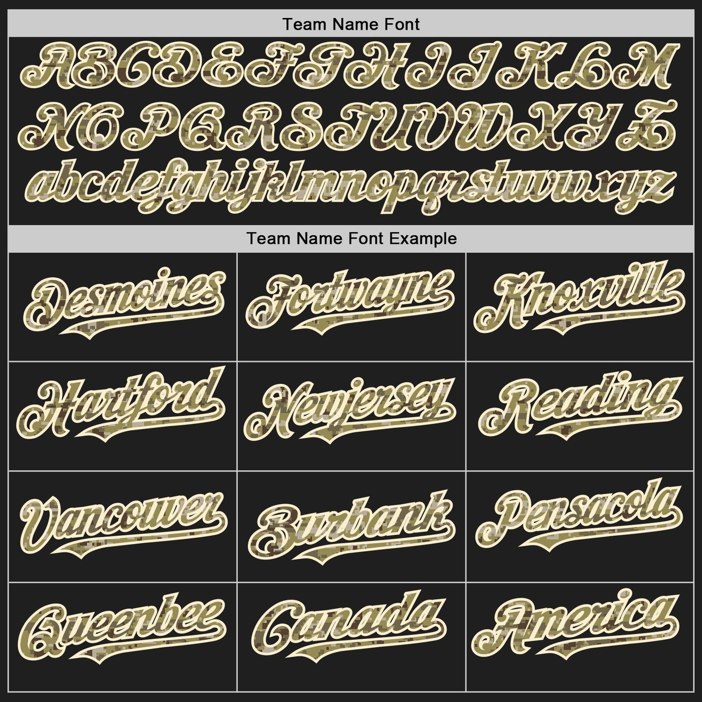 Custom Black Camo-Cream Authentic Raglan Sleeves Baseball Jersey view 4