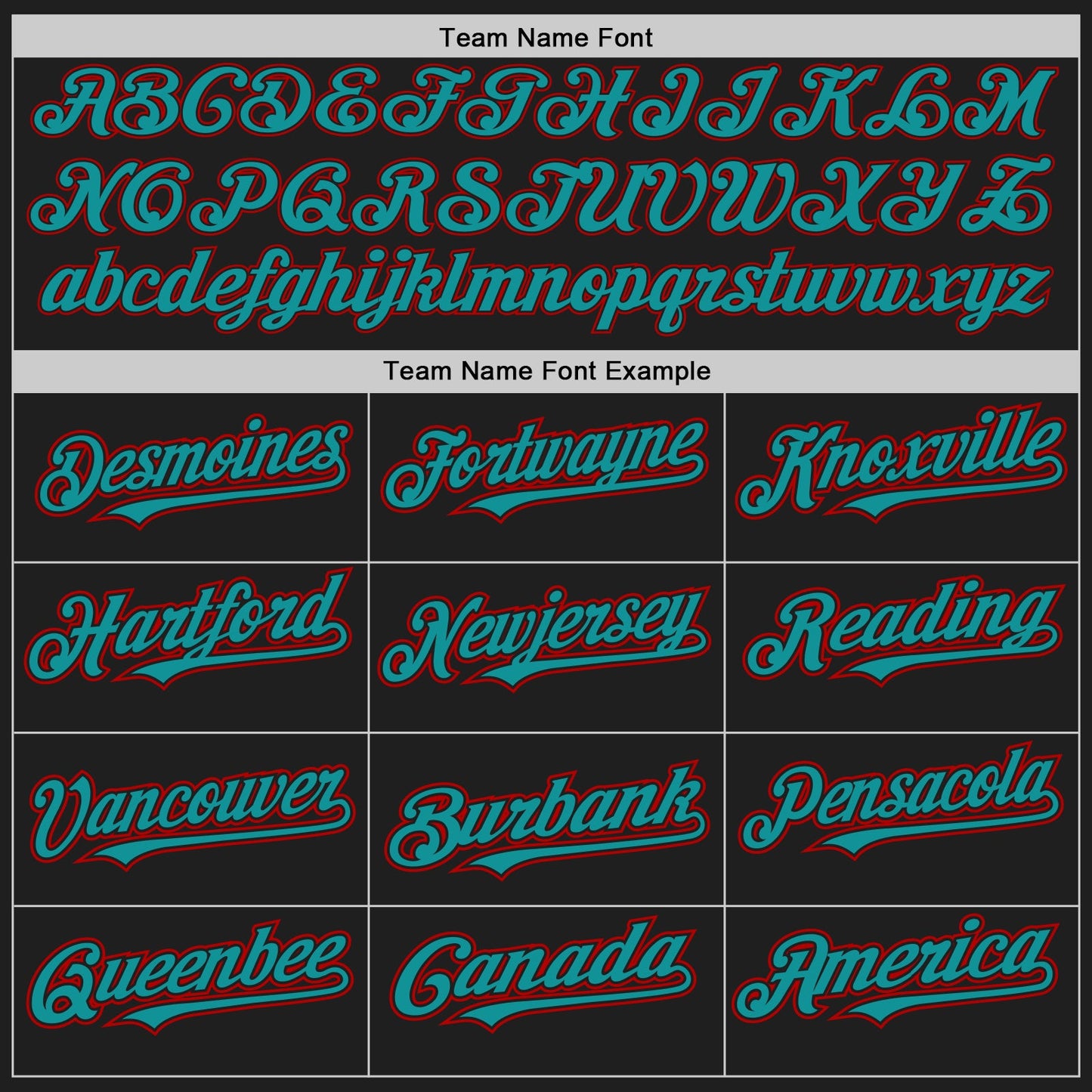 Custom Black Teal-Red Authentic Raglan Sleeves Baseball Jersey view 4