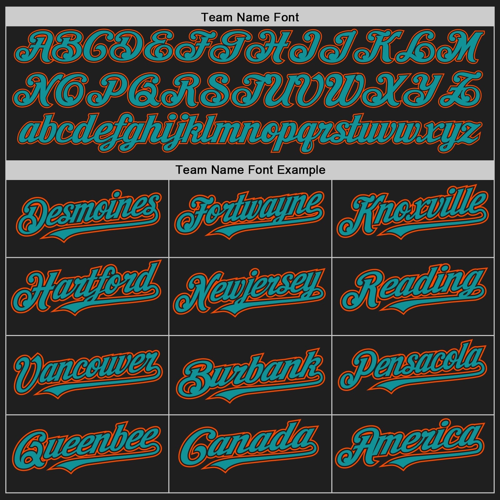 Custom Black Teal-Orange Authentic Raglan Sleeves Baseball Jersey view 4
