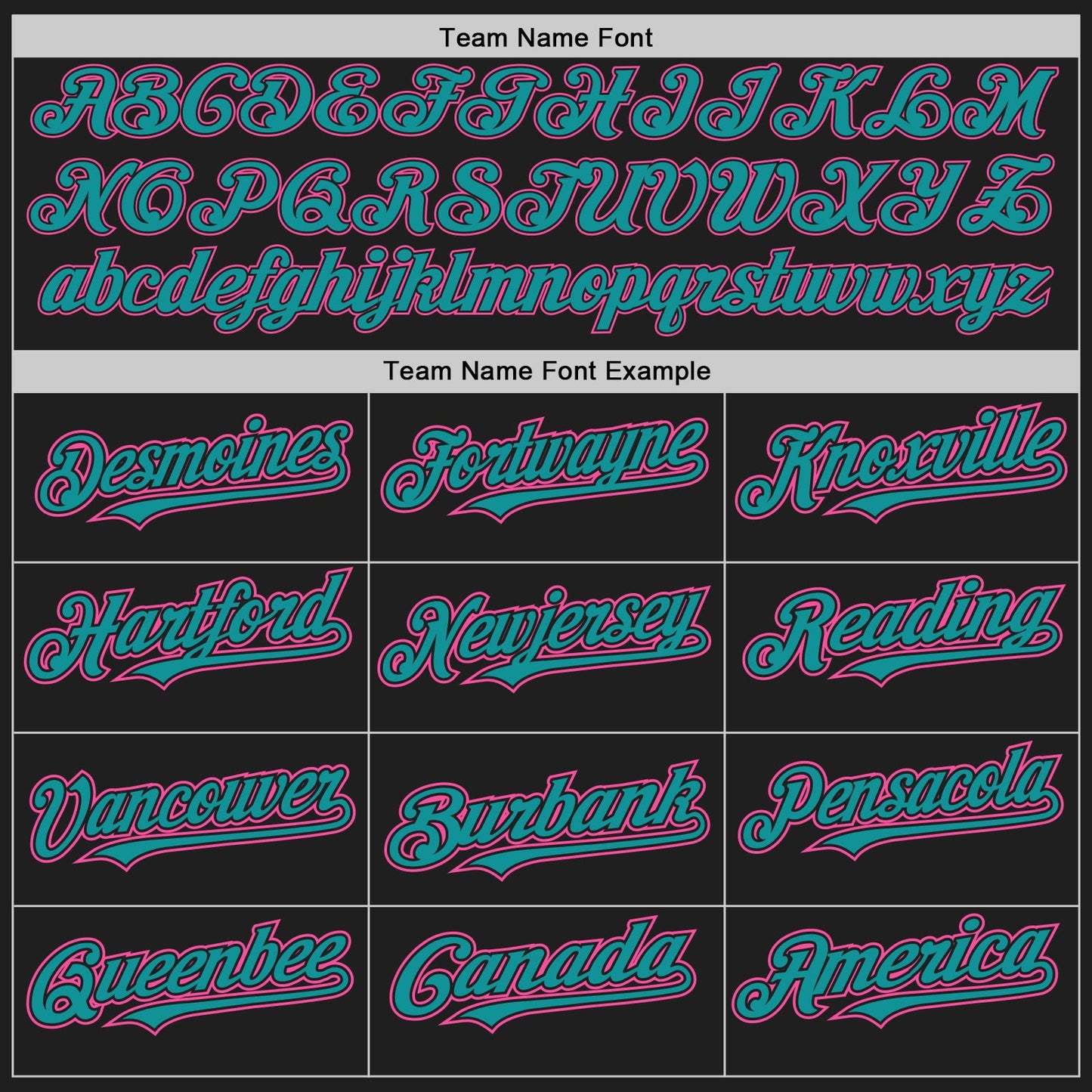 Custom Black Teal-Pink Authentic Raglan Sleeves Baseball Jersey view 4