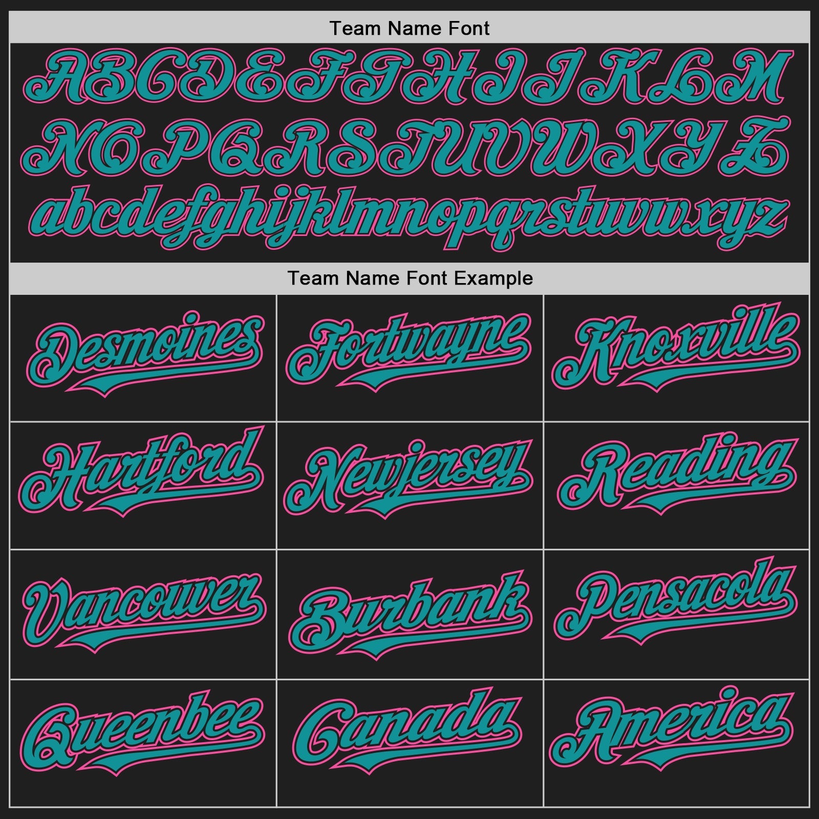 Custom Black Teal-Pink Authentic Raglan Sleeves Baseball Jersey view 4