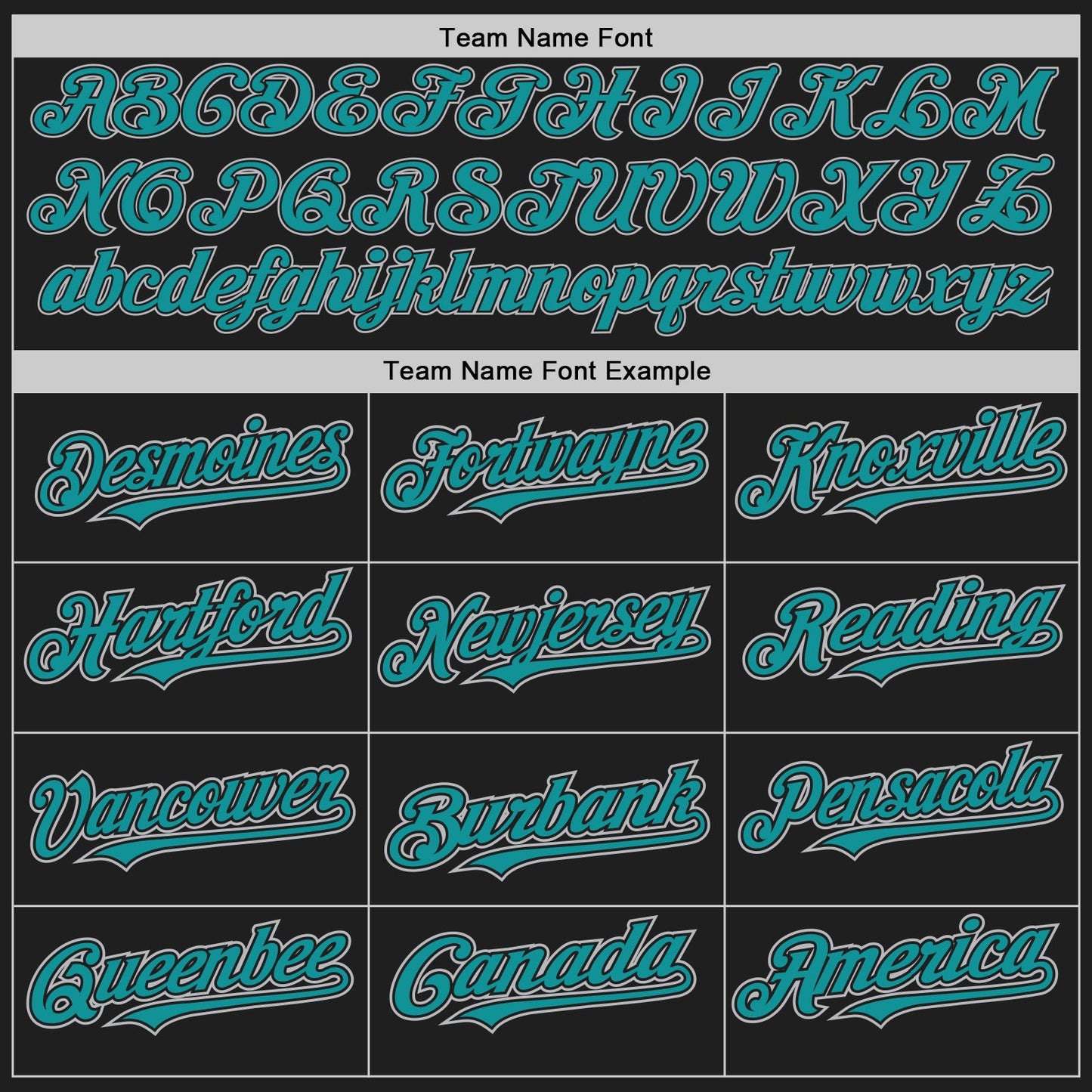 Custom Black Teal-Gray Authentic Raglan Sleeves Baseball Jersey view 4